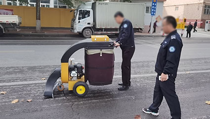 手推式樹葉收集器BY-T2創新設備