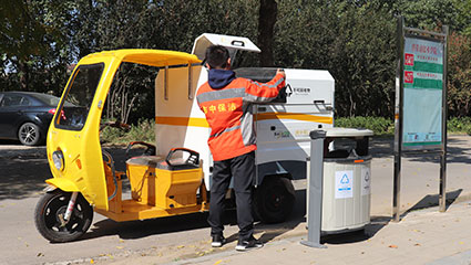 兩分類垃圾清運車BY-L10動力系統