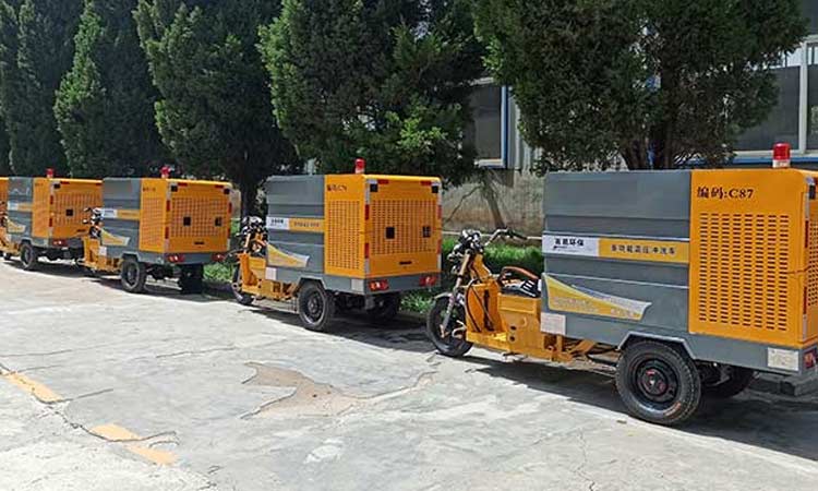 可上牌電動(dòng)高壓沖洗車