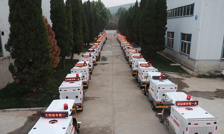 環衛高壓清洗車交付