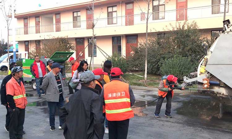 小區物業高溫高壓清洗車