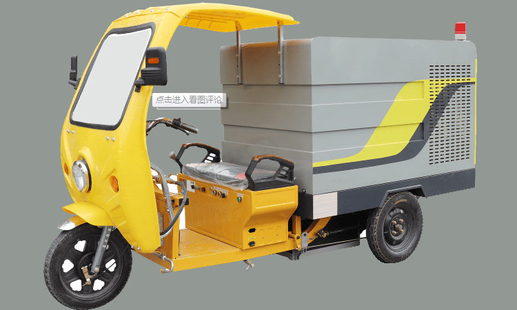 百易環保純電動三輪高壓沖洗車BY-C7-Q產品性能及配置