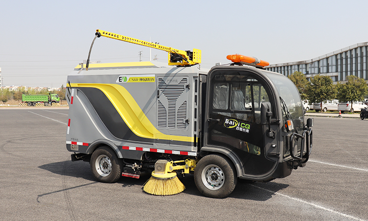 多功能電動洗掃車