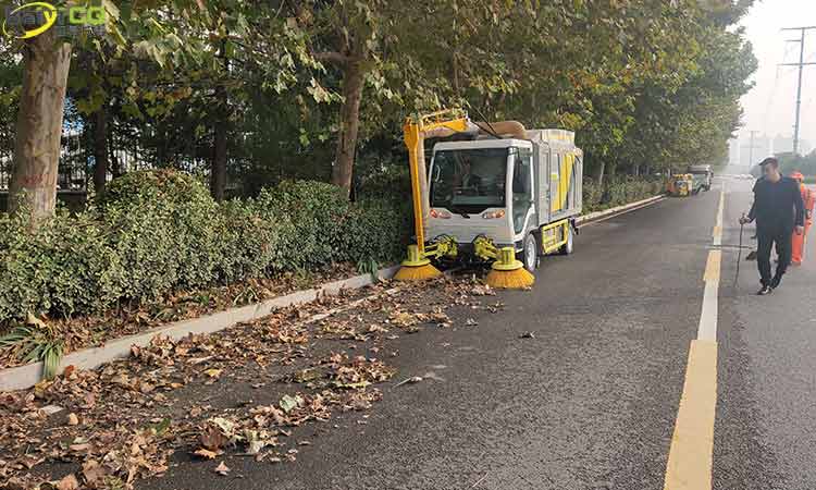 多功能樹(shù)葉收集車