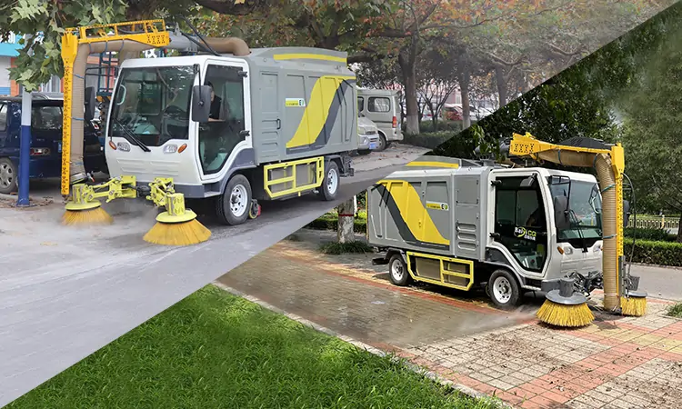 大型吸樹葉的機器