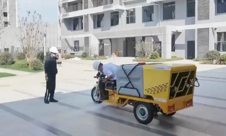 小型三輪高壓清洗車