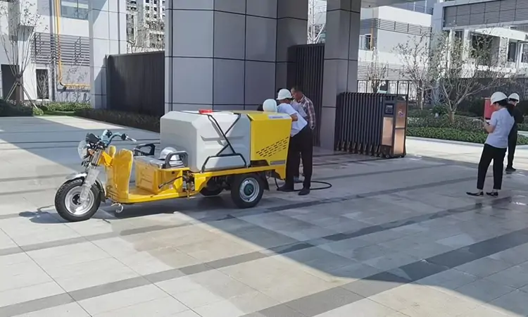 小型三輪高壓清洗車