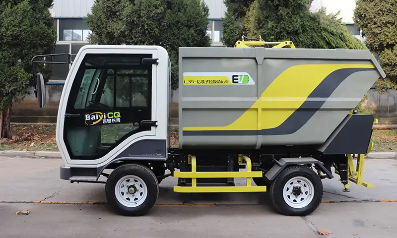 物業小區垃圾該如何處理？怎樣的垃圾清運車才適合物業小區使用？