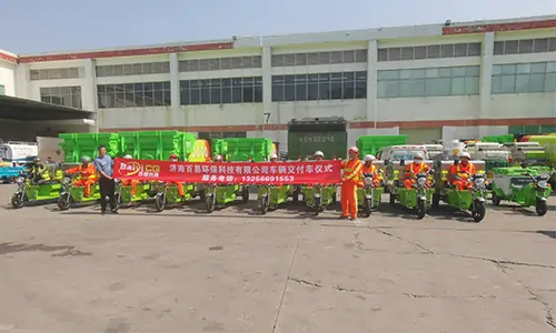 交付現場！現場培訓環衛工人！手把手教會！