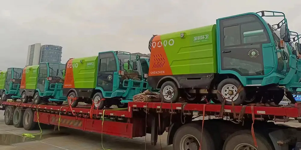 四輪高壓清洗車_小區高壓清洗車_物業小型高壓沖洗車_園區高壓清洗車