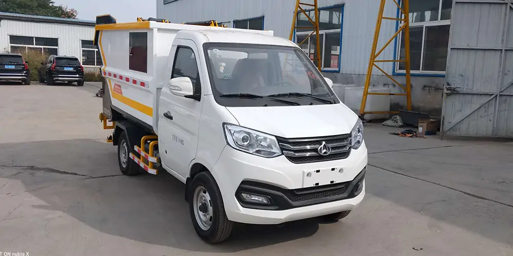 新能源后裝式垃圾清運車_環衛垃圾車_市政垃圾車_小型環衛垃圾車