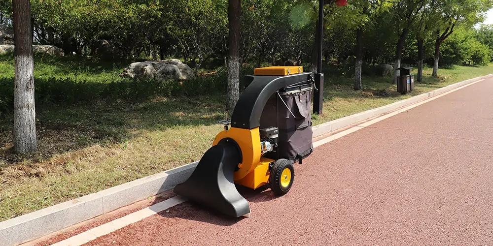 吸葉機_手推式樹葉收集器_落葉收集設備_樹葉收集車