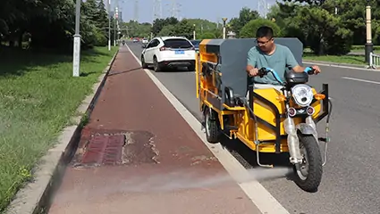 多功能高壓清洗車BY-C6動力系統