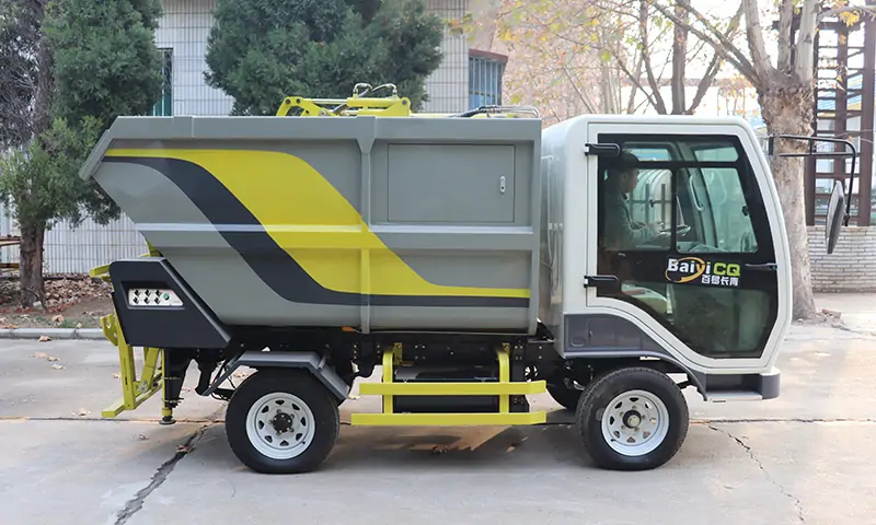 現代城市清潔利器——后裝式垃圾清運車