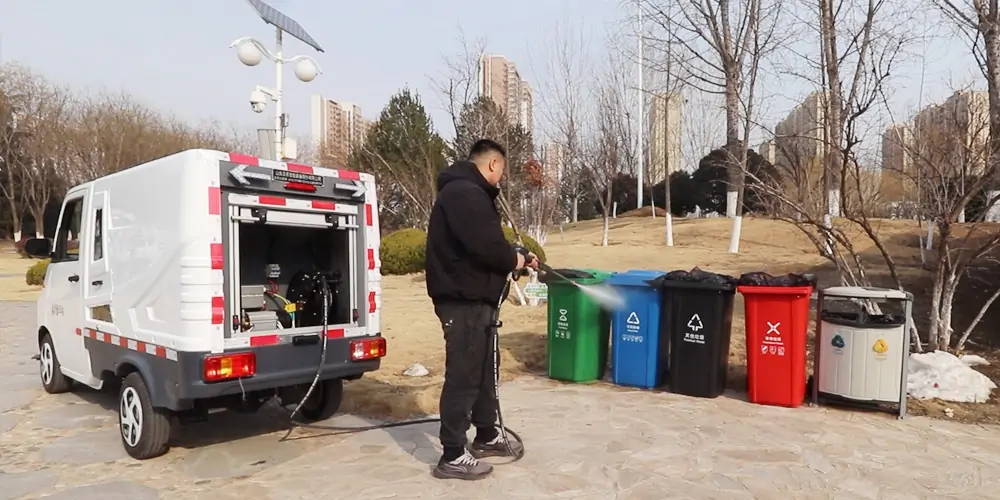 高壓沖洗車環衛 高壓環衛沖洗車 四輪小型高壓沖洗車 電動高壓清洗沖洗車 高壓路面沖洗清洗車