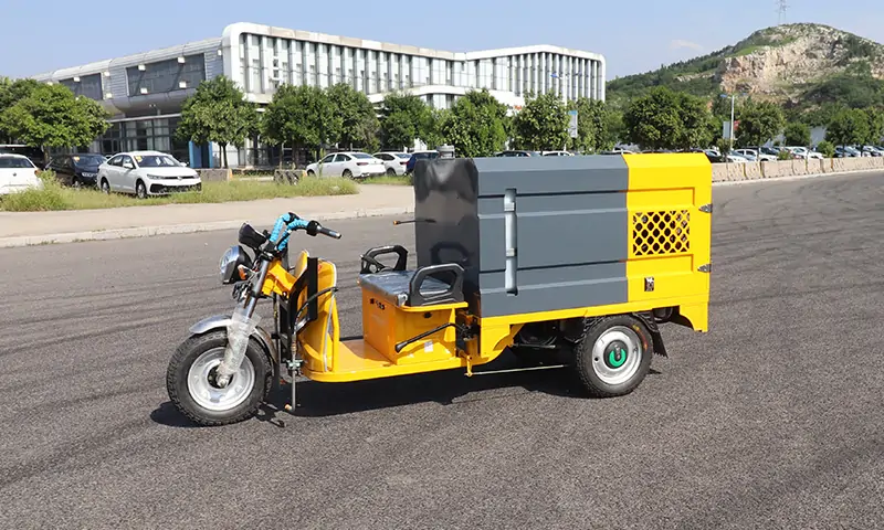 高效清潔，綠色環保：三輪多功能高壓清洗車