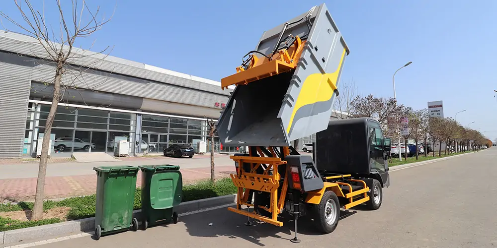 掛桶式垃圾車 后裝式垃圾清運車 生活垃圾車 保潔垃圾車