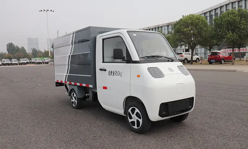 電動垃圾清運車：物業景區小區垃圾轉運好幫手