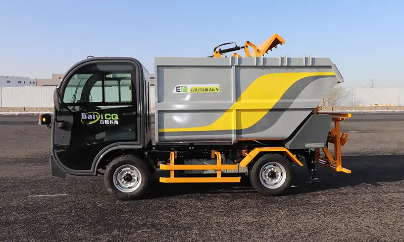 純電動后裝垃圾車發貨：助力城市環境建設的環保利器