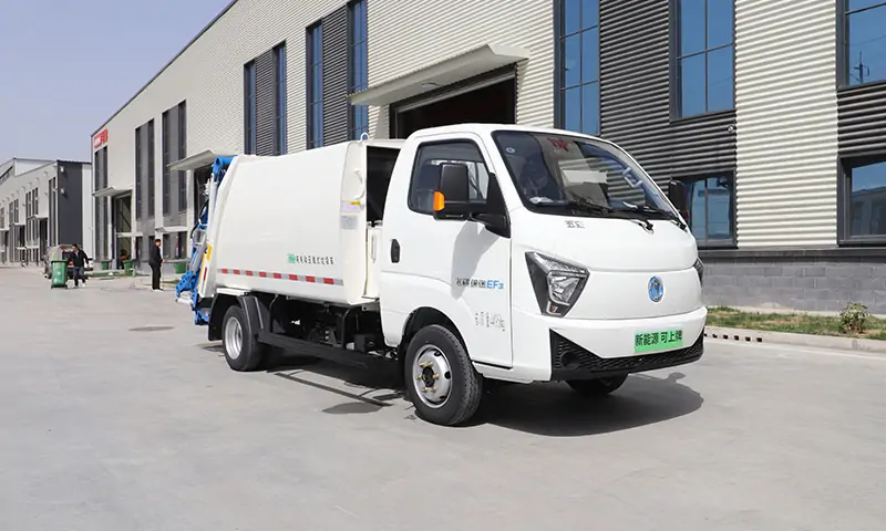 環衛作業新革命：后裝式新能源垃圾清運車助力城市綠色升級