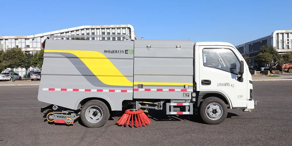 新能源洗掃車，洗掃車，小型洗掃車，純電動洗掃車