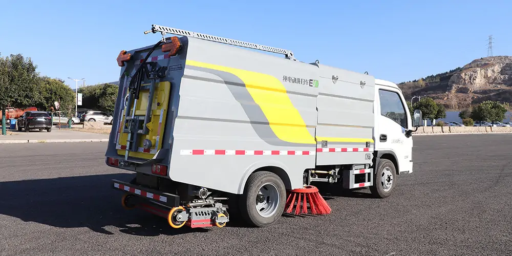 新能源洗掃車，洗掃車，小型洗掃車，純電動洗掃車