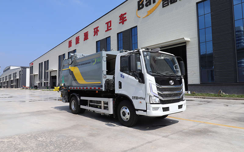 新能源壓縮式垃圾車BY-YS8000