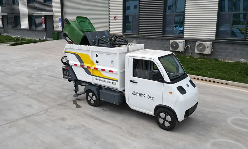 新能源后裝式垃圾車：讓城市清運更高效、更綠色