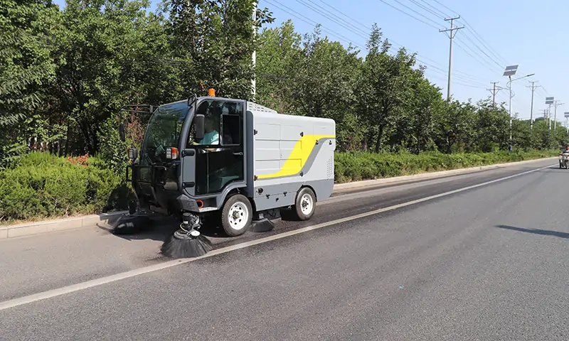 純電動清掃車：讓城市清潔更高效、更環(huán)保
