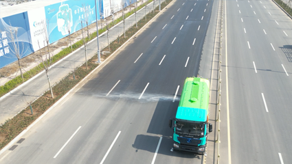 新能源灑水車BY-X25000工作模式