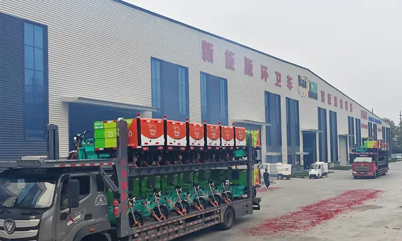 純電動高壓清洗車批量發貨 助力城市環衛提質增效