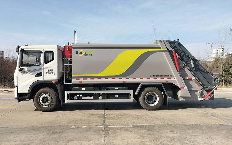 新能源壓縮式垃圾車BY-YS18000